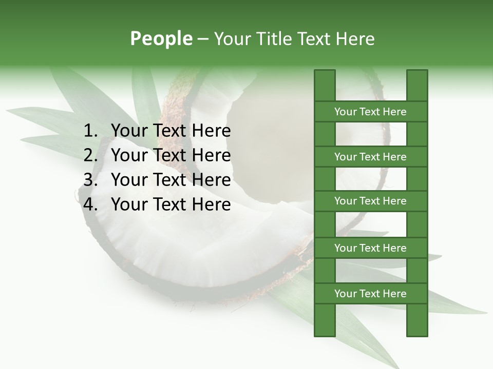 Nut Exotic Picture PowerPoint Template