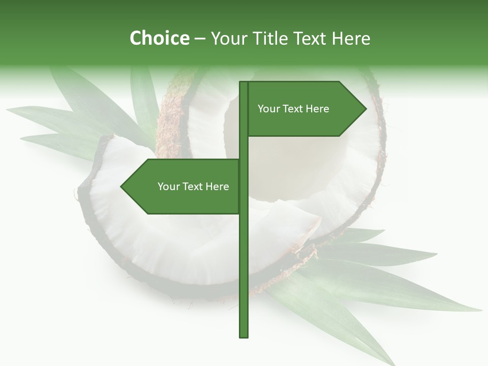 Nut Exotic Picture PowerPoint Template