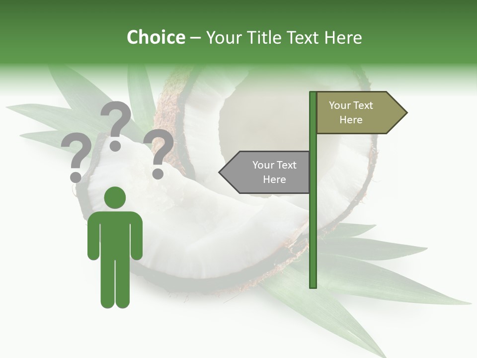 Nut Exotic Picture PowerPoint Template