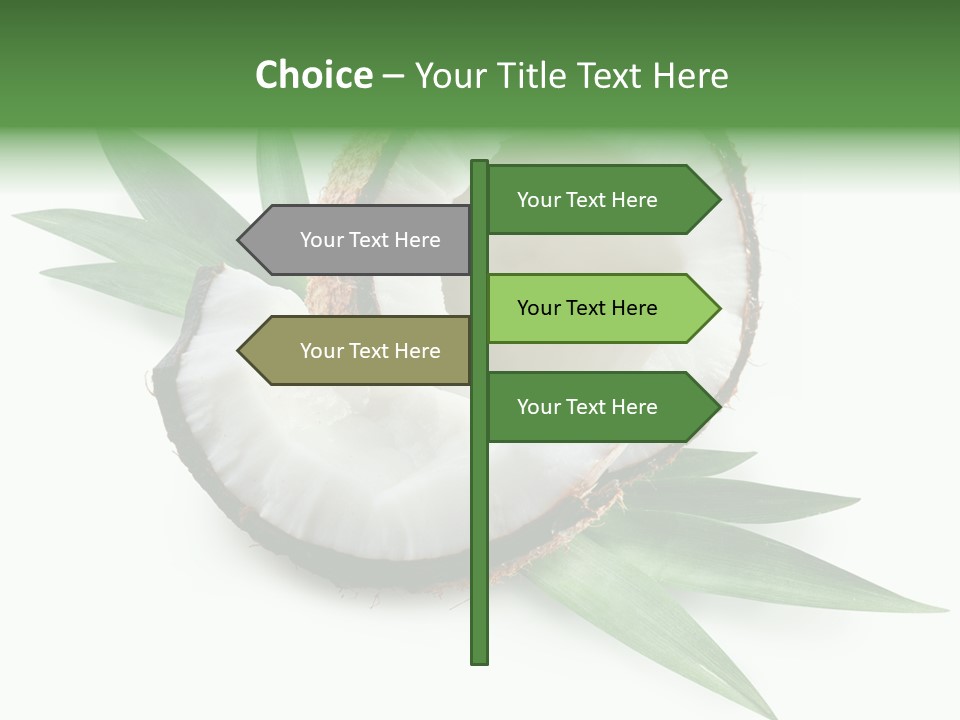 Nut Exotic Picture PowerPoint Template