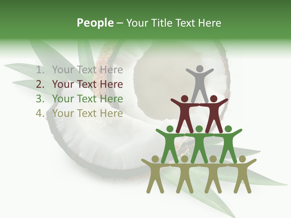 Nut Exotic Picture PowerPoint Template