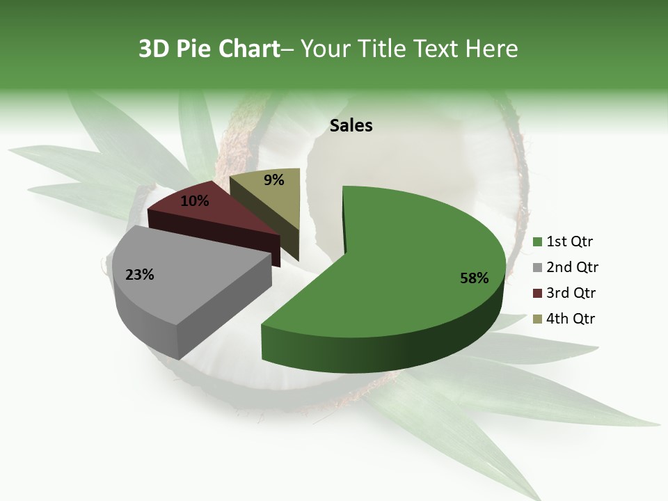 Nut Exotic Picture PowerPoint Template