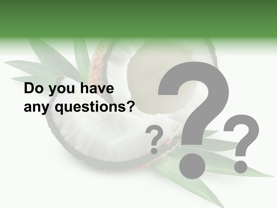 Nut Exotic Picture PowerPoint Template