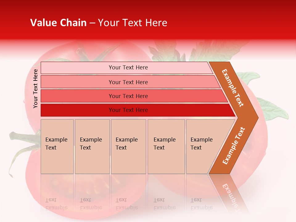 Vegetable Cut Isolated PowerPoint Template