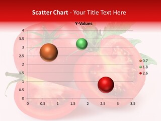 Vegetable Cut Isolated PowerPoint Template