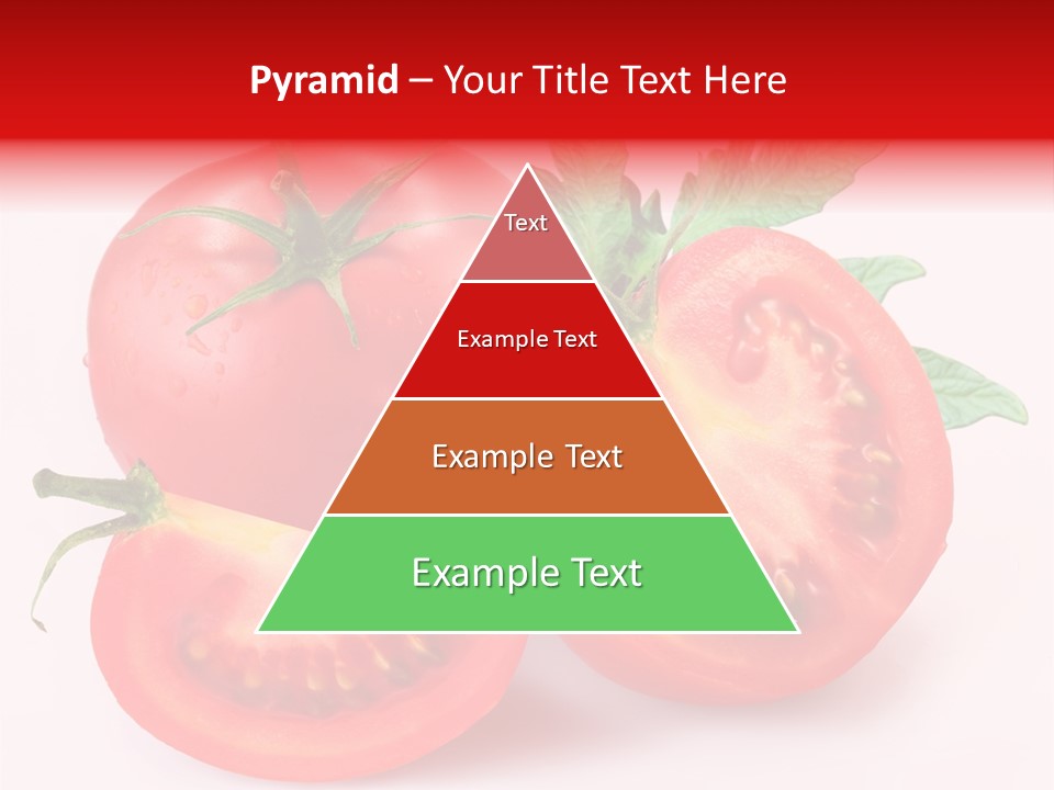 Vegetable Cut Isolated PowerPoint Template