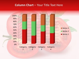 Vegetable Cut Isolated PowerPoint Template