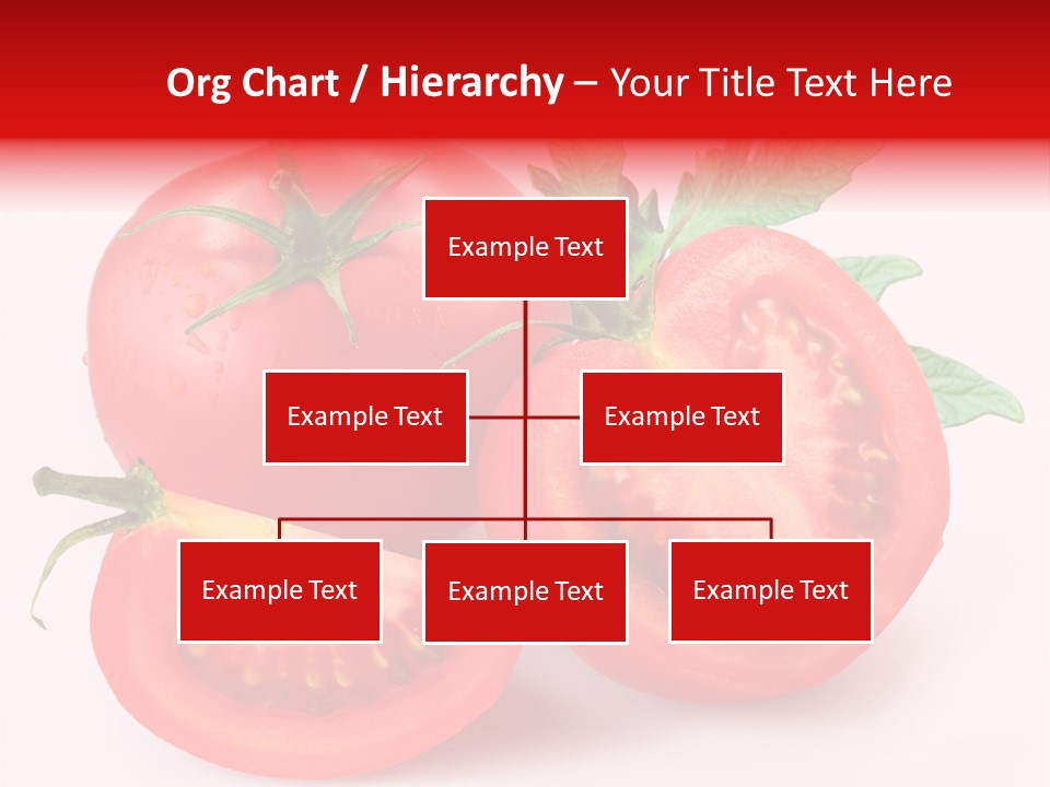 Vegetable Cut Isolated PowerPoint Template