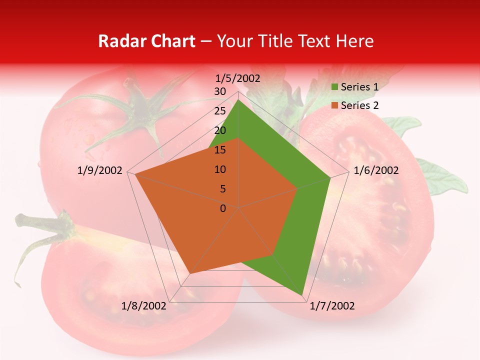 Vegetable Cut Isolated PowerPoint Template