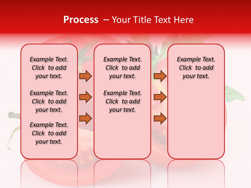 Vegetable Cut Isolated PowerPoint Template