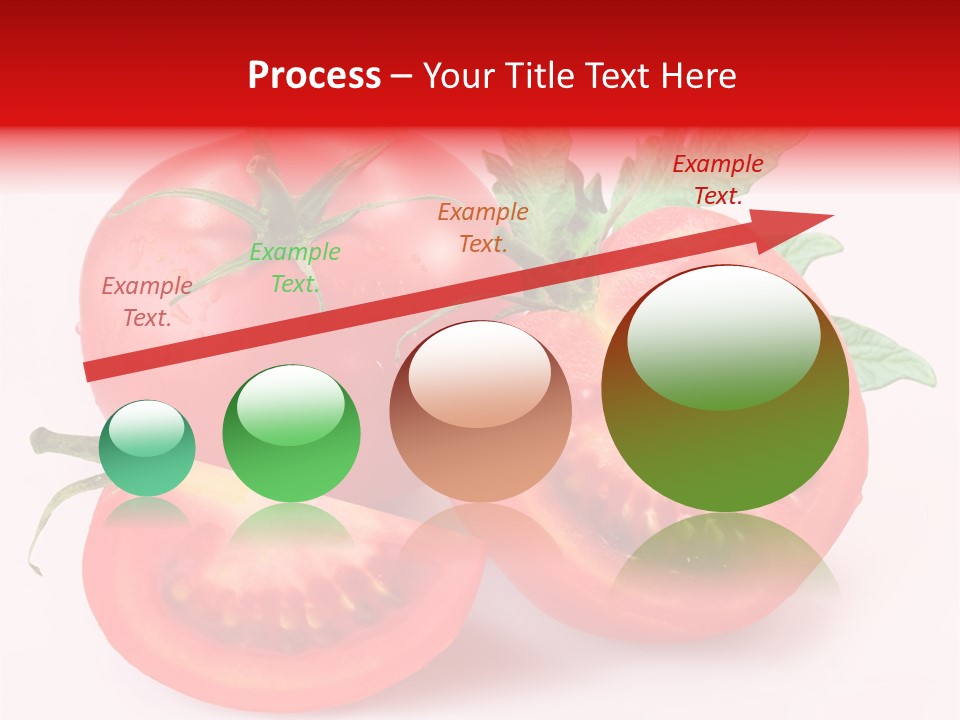 Vegetable Cut Isolated PowerPoint Template