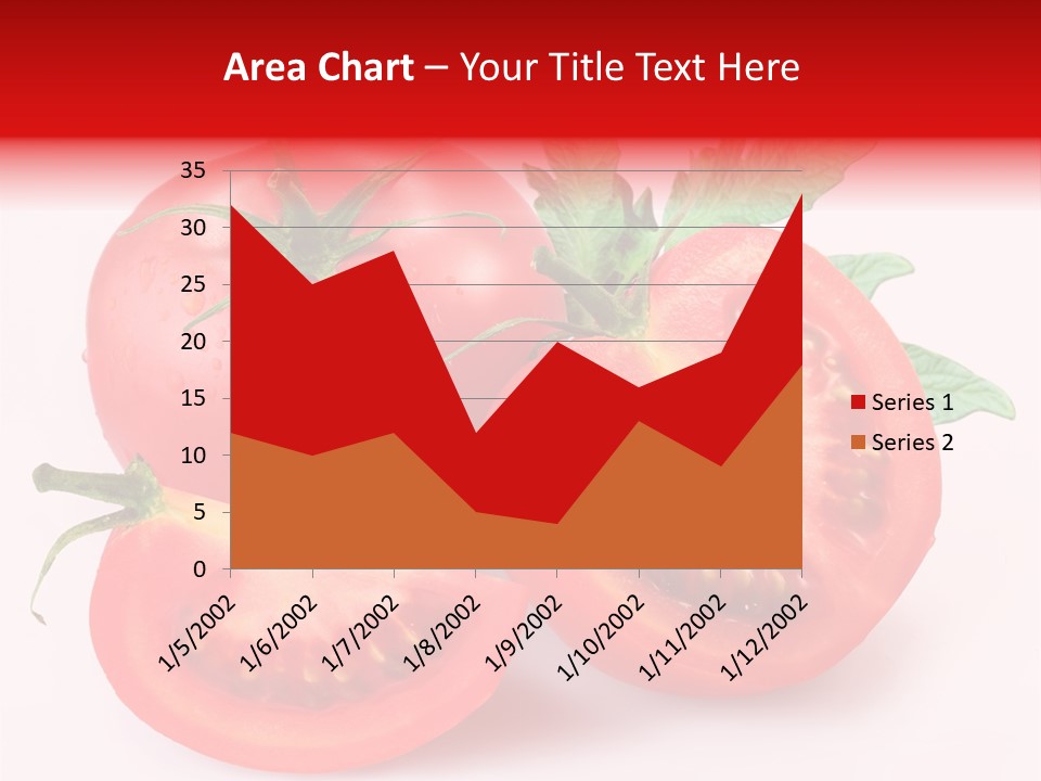 Vegetable Cut Isolated PowerPoint Template