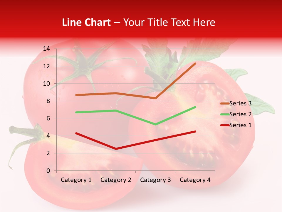 Vegetable Cut Isolated PowerPoint Template