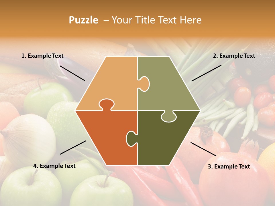 Vegetable Potato Tomato PowerPoint Template