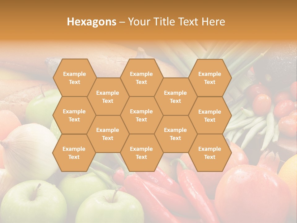 Vegetable Potato Tomato PowerPoint Template