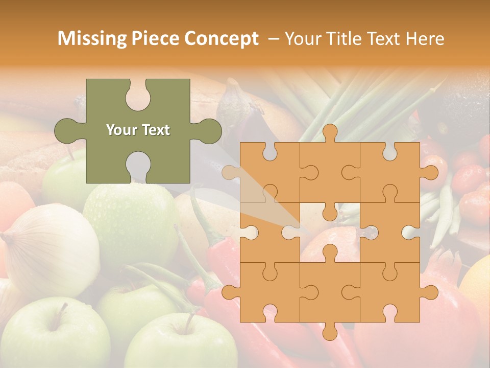 Vegetable Potato Tomato PowerPoint Template