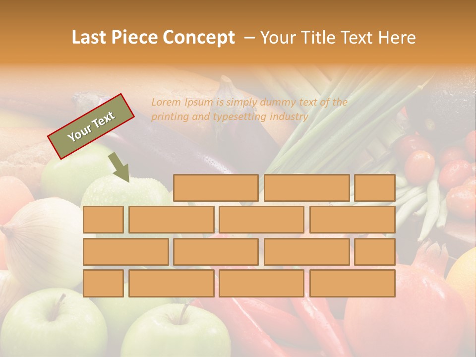 Vegetable Potato Tomato PowerPoint Template
