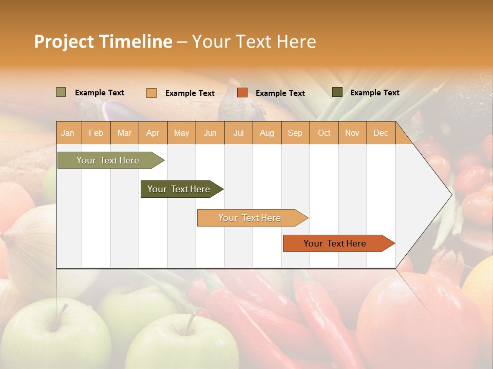 Vegetable Potato Tomato PowerPoint Template