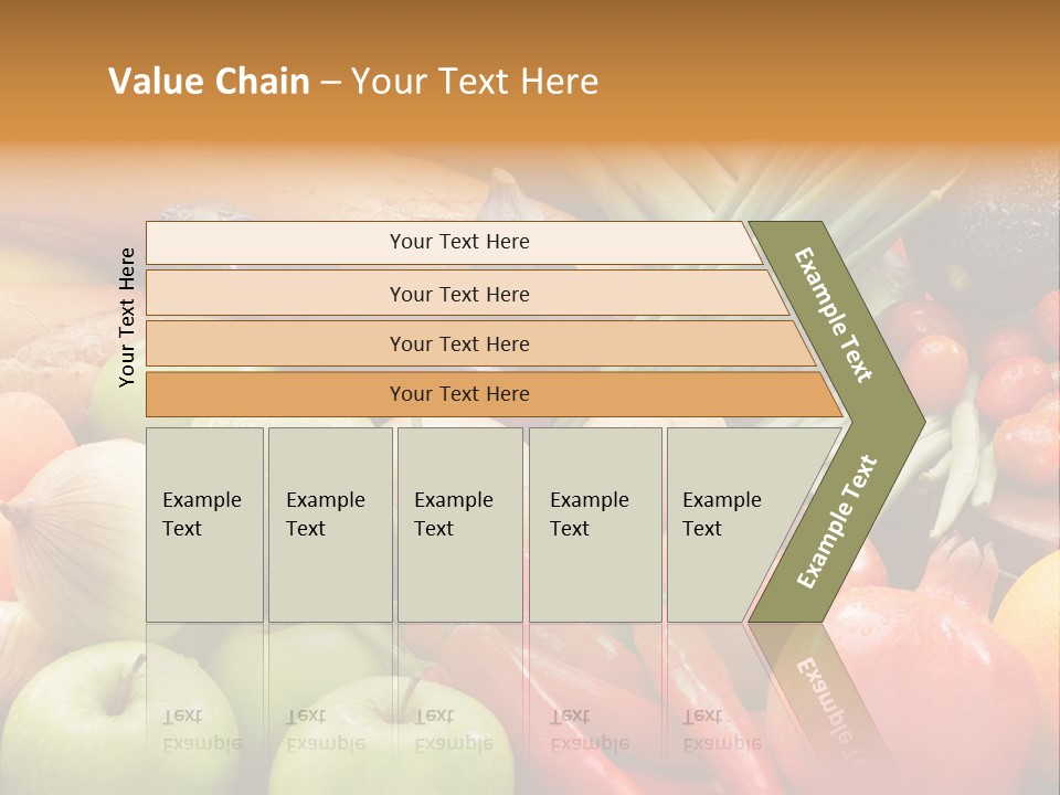 Vegetable Potato Tomato PowerPoint Template