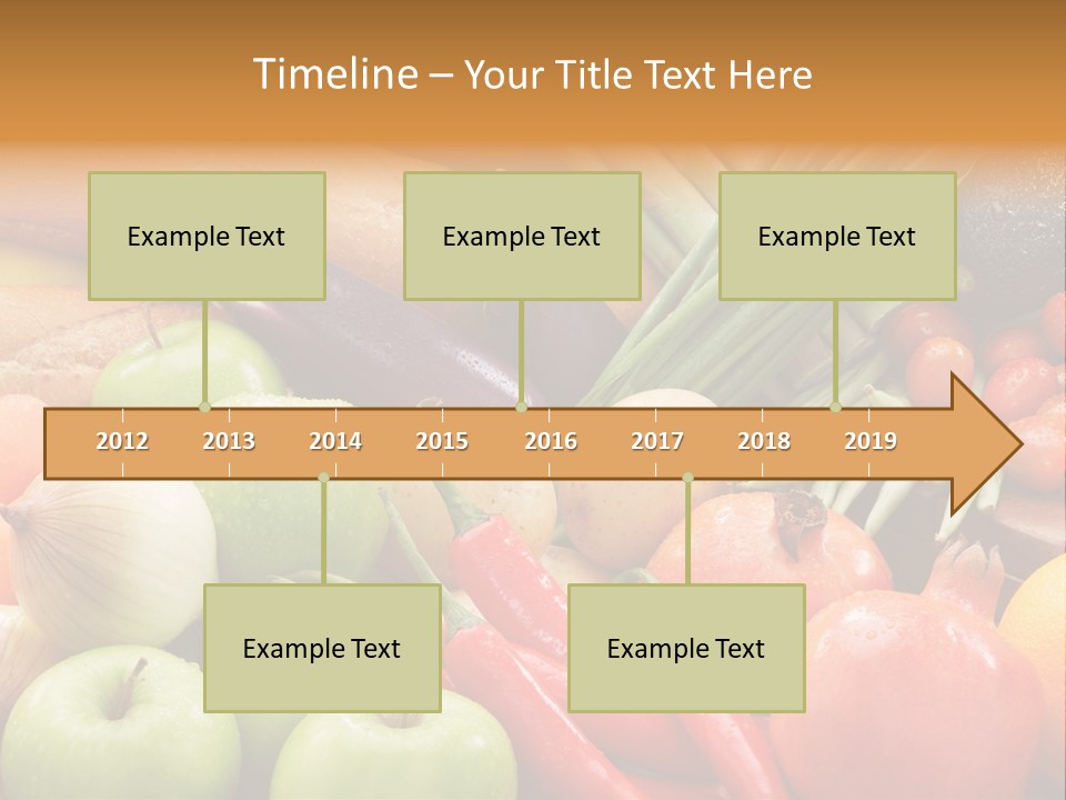 Vegetable Potato Tomato PowerPoint Template