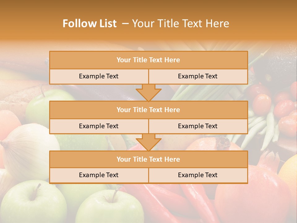 Vegetable Potato Tomato PowerPoint Template