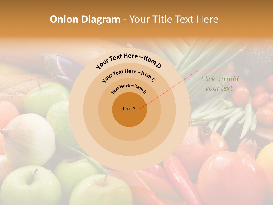 Vegetable Potato Tomato PowerPoint Template