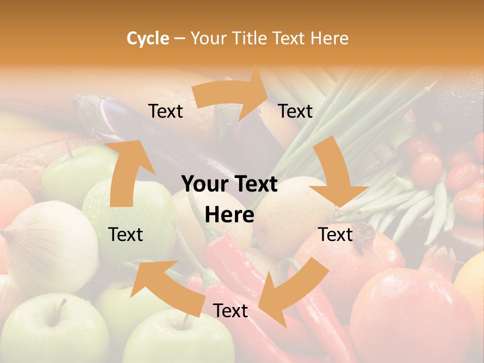 Vegetable Potato Tomato PowerPoint Template