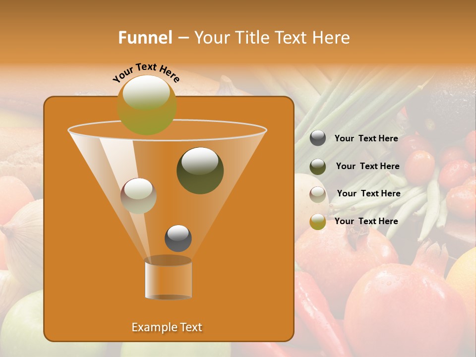 Vegetable Potato Tomato PowerPoint Template