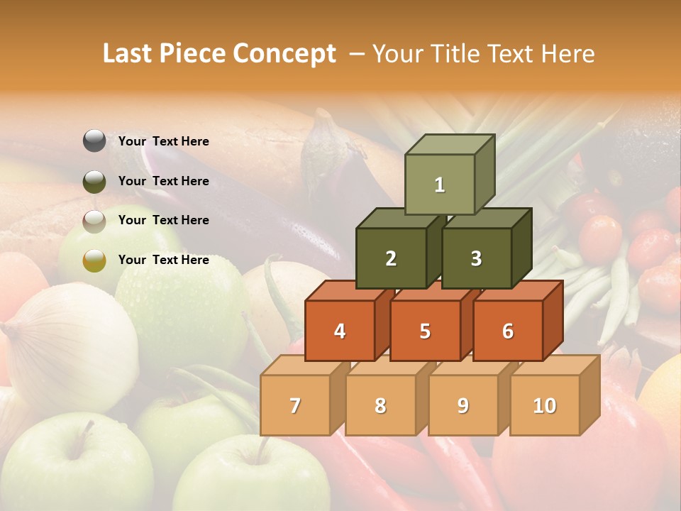 Vegetable Potato Tomato PowerPoint Template