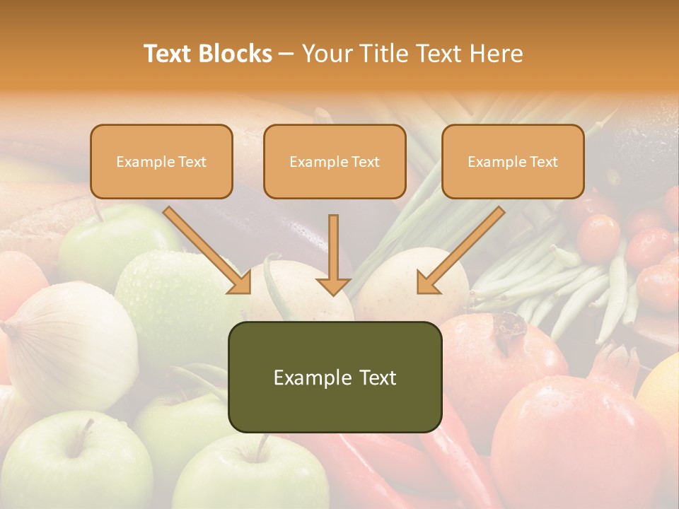 Vegetable Potato Tomato PowerPoint Template