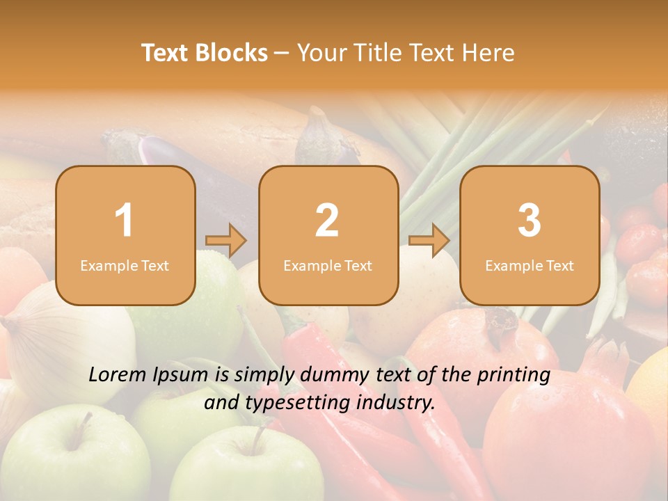 Vegetable Potato Tomato PowerPoint Template