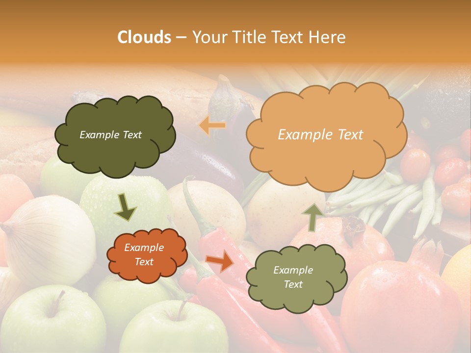 Vegetable Potato Tomato PowerPoint Template