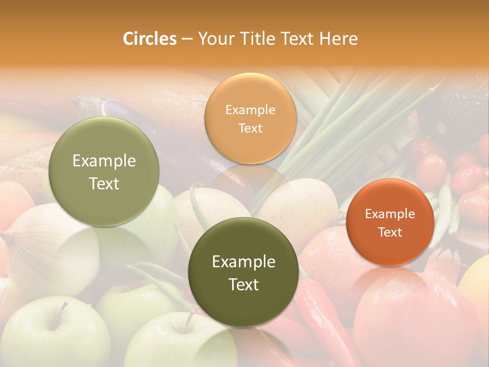 Vegetable Potato Tomato PowerPoint Template