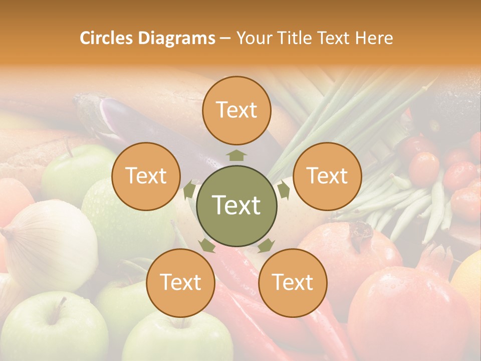 Vegetable Potato Tomato PowerPoint Template