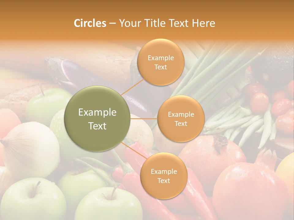 Vegetable Potato Tomato PowerPoint Template