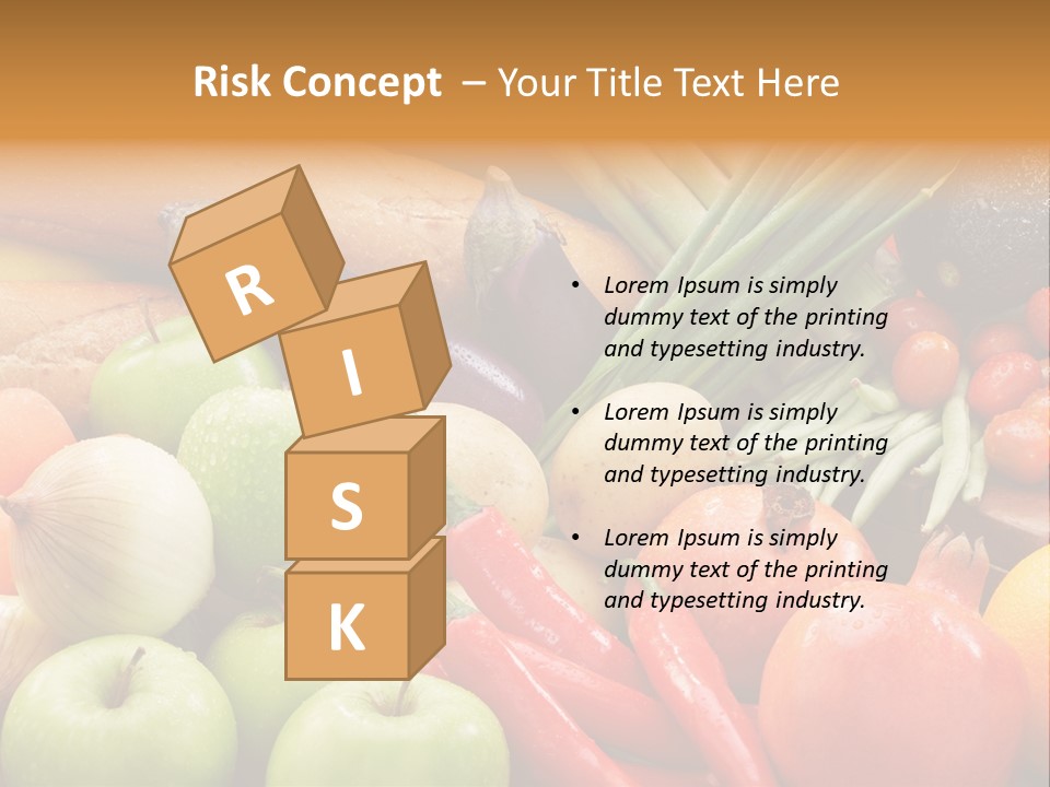 Vegetable Potato Tomato PowerPoint Template