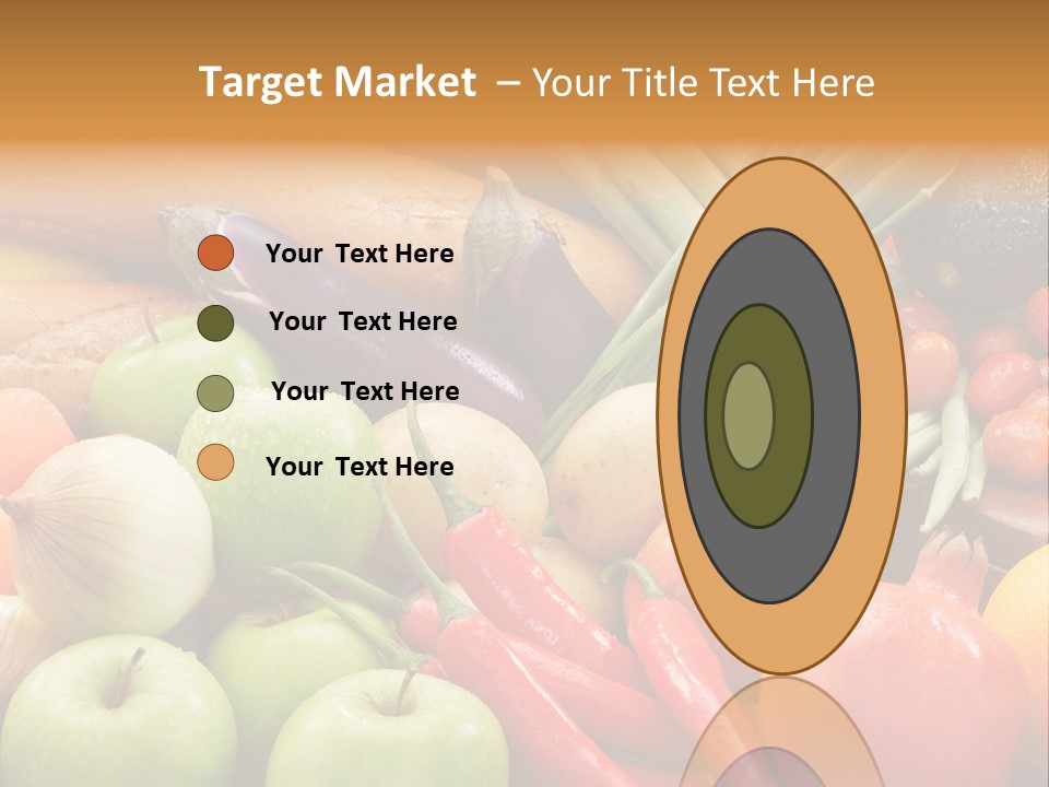 Vegetable Potato Tomato PowerPoint Template