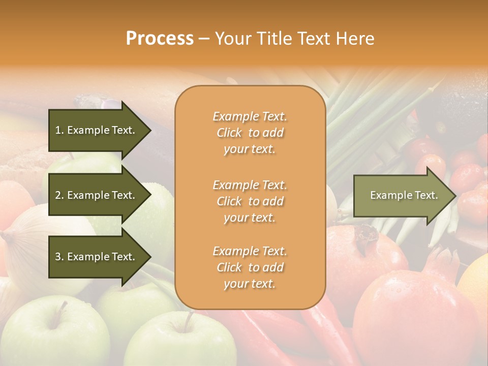Vegetable Potato Tomato PowerPoint Template