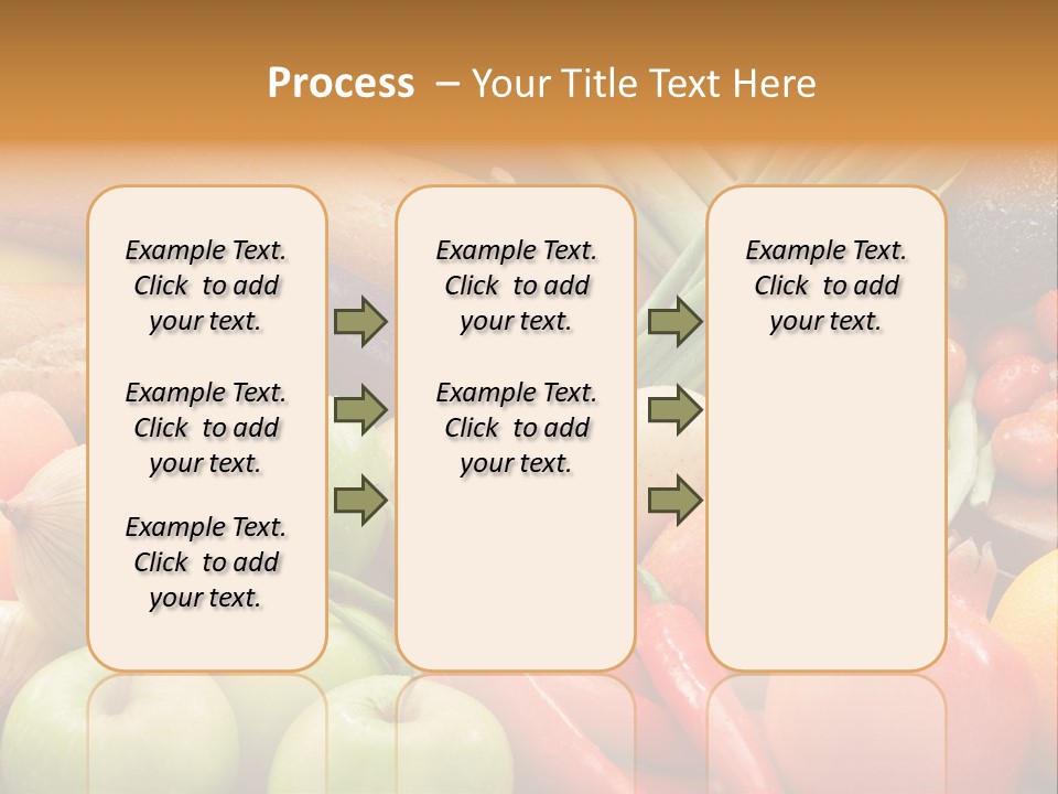 Vegetable Potato Tomato PowerPoint Template