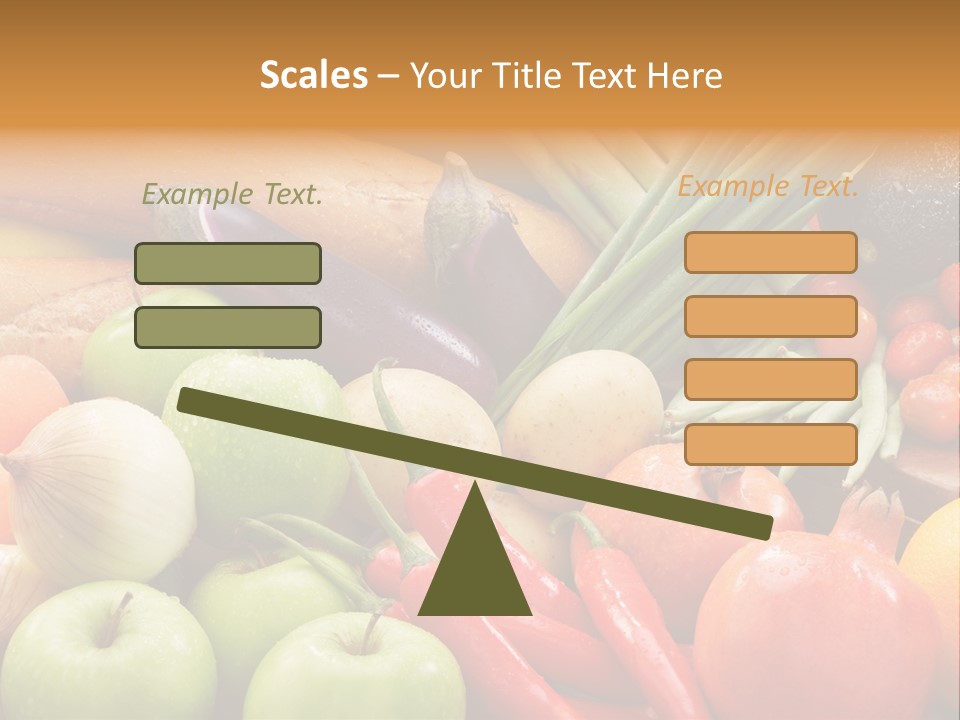 Vegetable Potato Tomato PowerPoint Template