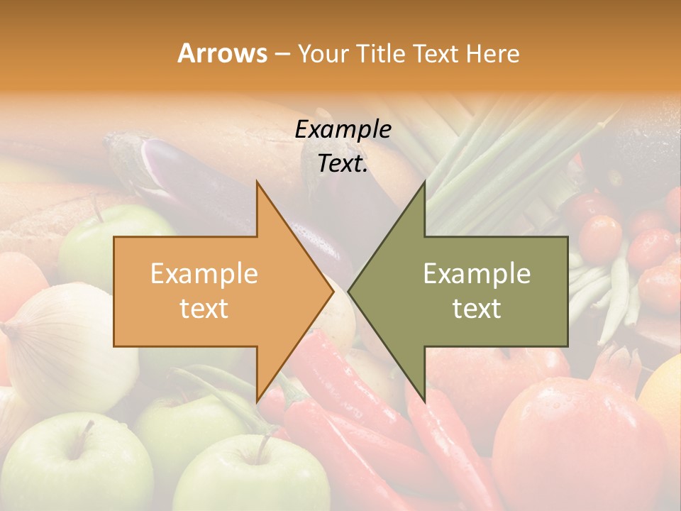 Vegetable Potato Tomato PowerPoint Template