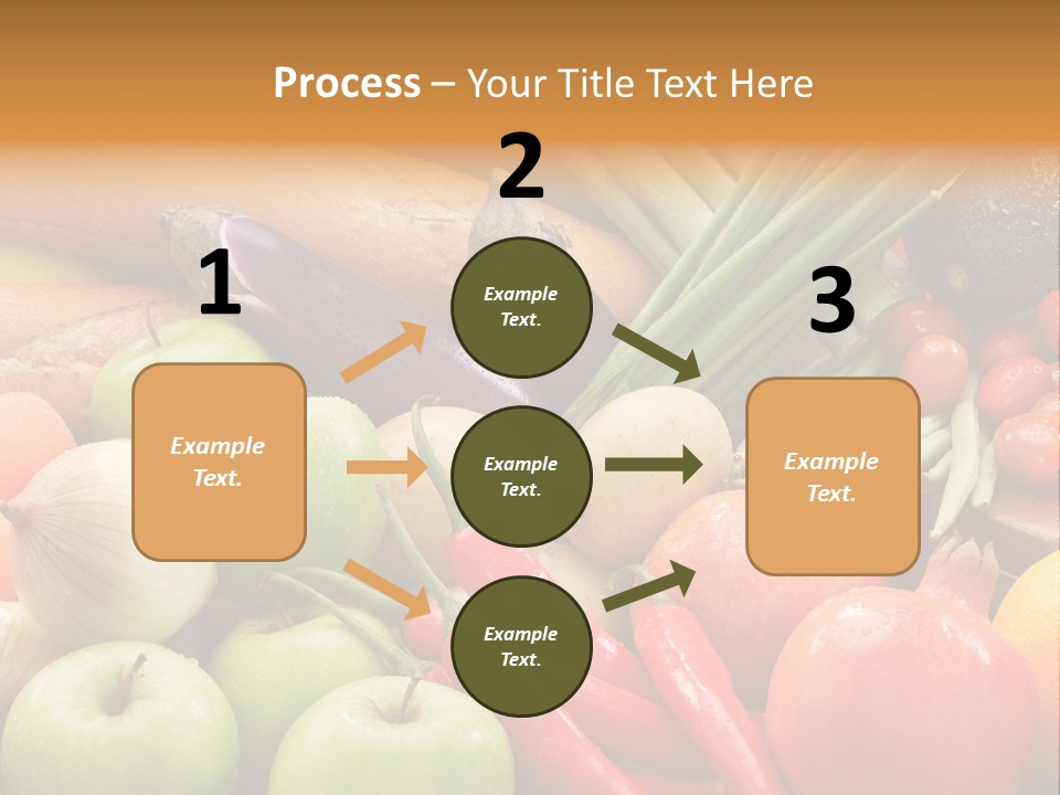 Vegetable Potato Tomato PowerPoint Template