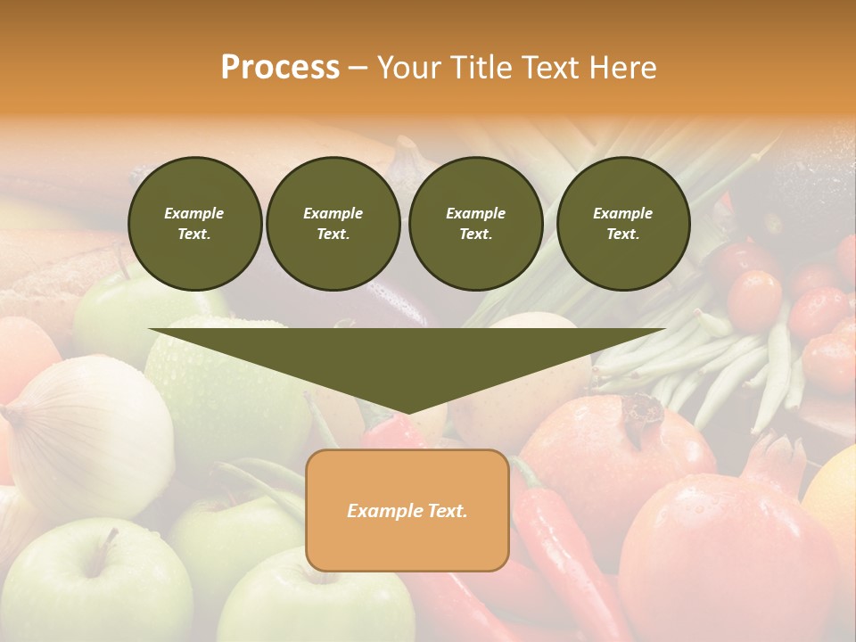 Vegetable Potato Tomato PowerPoint Template