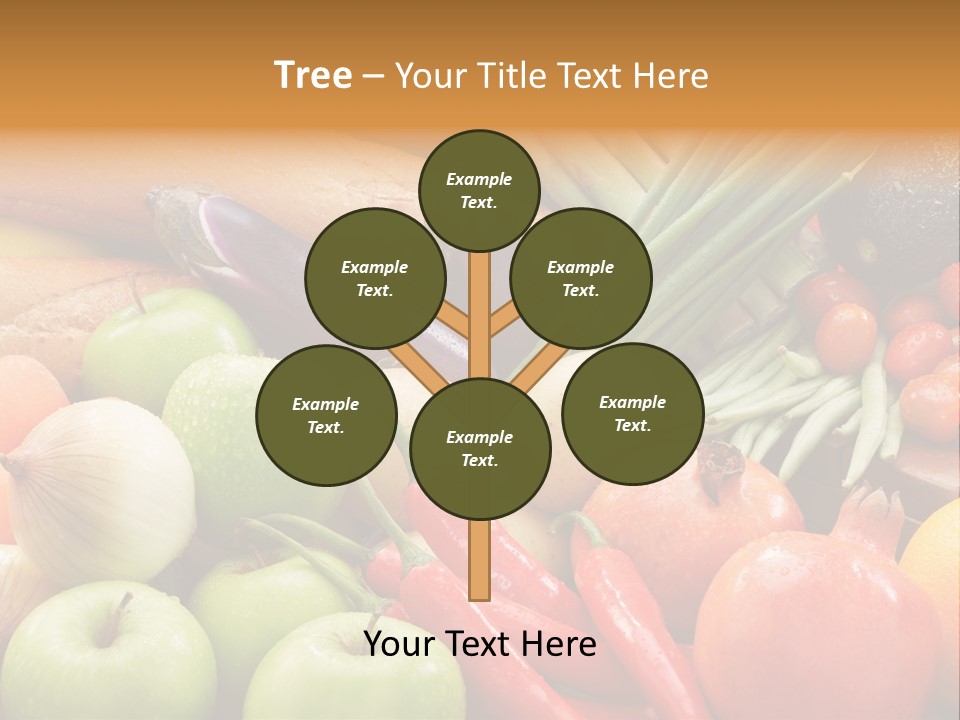 Vegetable Potato Tomato PowerPoint Template