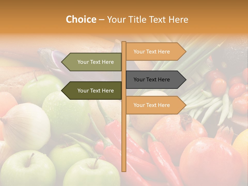 Vegetable Potato Tomato PowerPoint Template