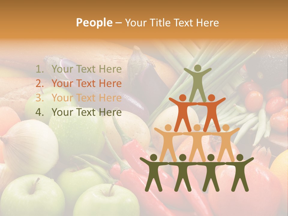 Vegetable Potato Tomato PowerPoint Template