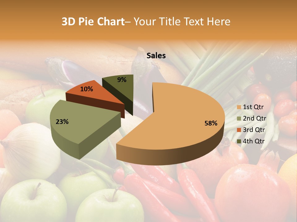 Vegetable Potato Tomato PowerPoint Template