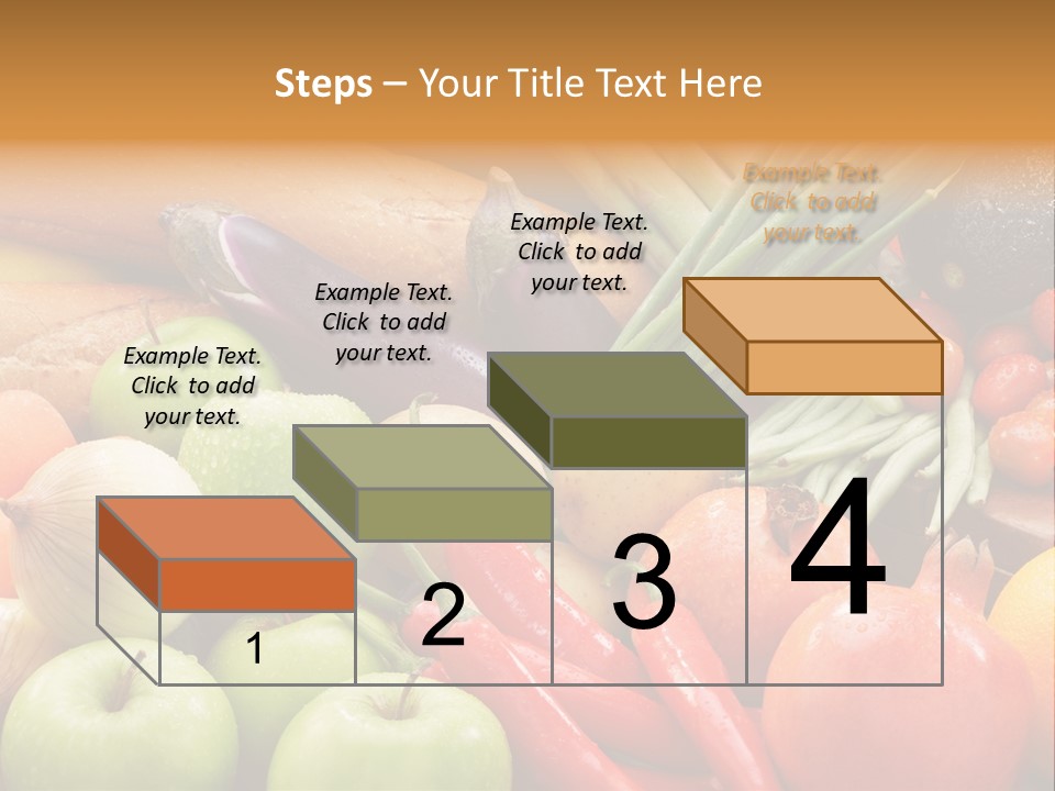 Vegetable Potato Tomato PowerPoint Template