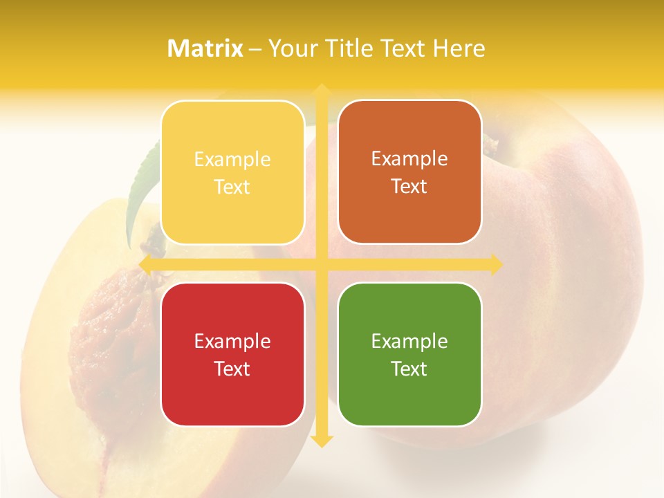 Group Dessert Vegetarian PowerPoint Template
