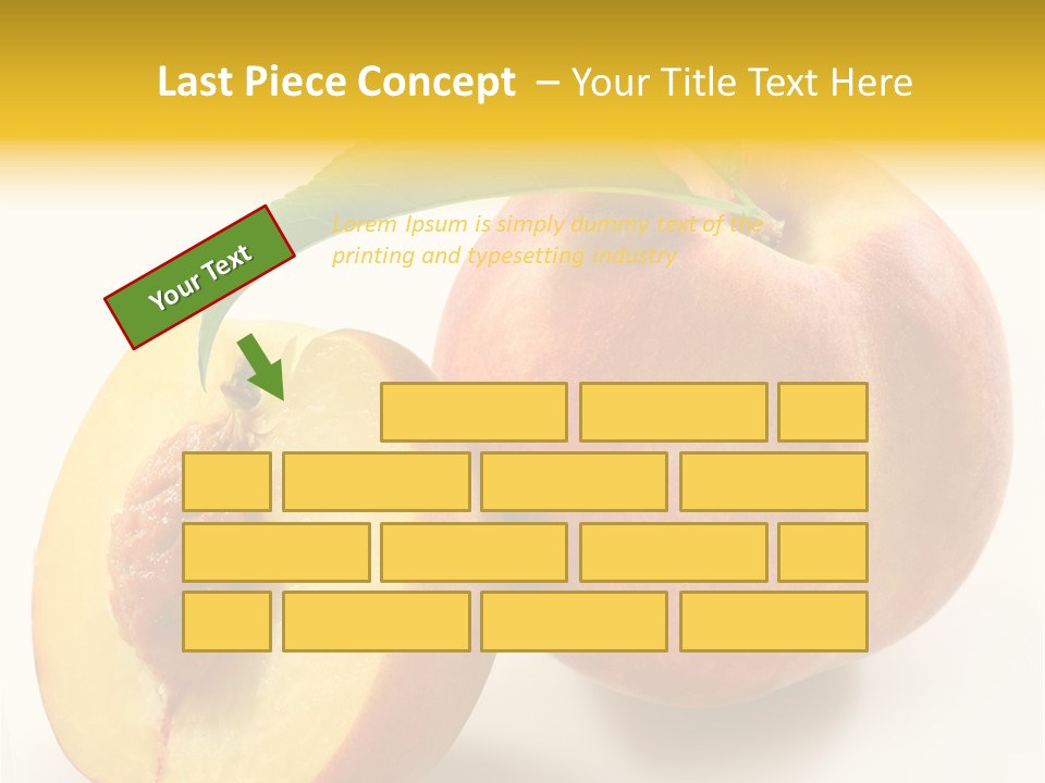 Group Dessert Vegetarian PowerPoint Template